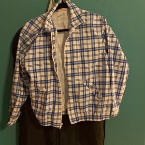 Plaid light jacket